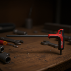 ประแจหกเหลี่ยมด้ามยาว 280 มม. แบบด้ามจับรูปตัว T สำหรับงานที่ต้องการความแม่นยำ - Product Image 3