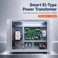 Transformateur de puissance monophasé intelligent 0,1-0,5 kW 50/60 Hz, haute efficacité 0,98, tension personnalisée pour usage industriel