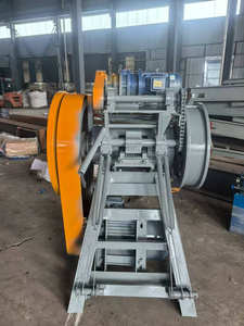 Système d'alimentation de coupe de bande de pneu robuste, gain de temps, approuvé CE, 380V/50HZ pour les usines de recyclage à grande échelle, caoutchouc - Product Image 2