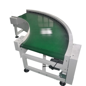 Transportador de cinta de PU/PVC de grado alimenticio con marco de acero inoxidable de 90 grados Maxsen con color blanco personalizado nueva condición para uso industrial - Product Image 6