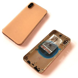 Di ricambio per il iPhone XS coperchio della <span class=keywords><strong>batteria</strong></span> <span class=keywords><strong>con</strong></span> medio cornice, per il telefono mobile di iphone posteriore custodie - Product Image 2