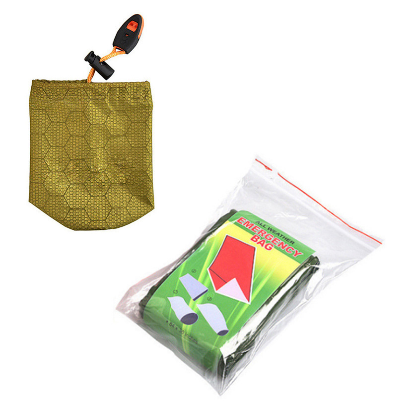 Sac de couchage vert + sac 1