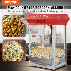 Machine à popcorn commerciale Vevor, capacité 8 oz, 850 W, style cinéma, pour la restauration - Product Image 5