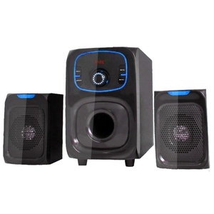 نظام مسرح منزلي <span class=keywords><strong>2.1</strong></span> مع سماعات بلوتوث ومنفذ USB وبطاقة SD وراديو FM وجهاز تحكم عن بعد - Product Image 3