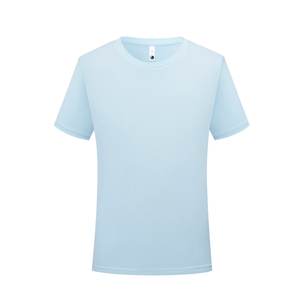 Haute qualité 180g 100% coton t-shirts <span class=keywords><strong>prix</strong></span> usine fabricant Logo personnalisé impression T-Shirt uni unisexe femmes hommes T-shirt - Product Image 4