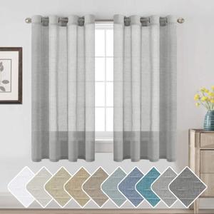 Textile de maison, <span class=keywords><strong>tissu</strong></span> de <span class=keywords><strong>lin</strong></span> bon marché pour rideaux, vente <span class=keywords><strong>en</strong></span> gros - Product Image 4