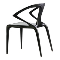 Chaise de salle à manger nordique de luxe avec pieds en bois pour restaurant et hôtel, mobilier d'intérieur