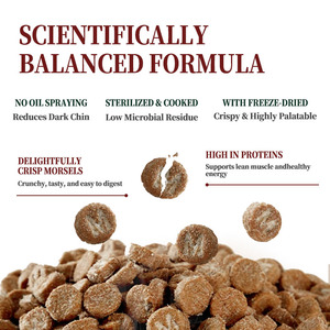 Nourriture sèche pour chiens biologique à haute teneur en protéines au goût <span class=keywords><strong>de</strong></span> bœuf YOZA <span class=keywords><strong>de</strong></span> 1,5 kg, sans sel ajouté et formule faible en sodium, saine et nutritive pour toutes les races - Product Image 3