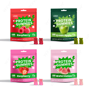 Gomitas de Proteína de Suero con Sabor a Coco de Buena Calidad, 17g de Proteína, Suplemento en Gomitas Blandas, Snack Portátil para el Bienestar Diario - Product Image 4