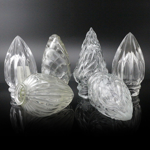 Linlang Shanghai, venta al por mayor, vela <span class=keywords><strong>de</strong></span> cristal <span class=keywords><strong>de</strong></span> gran tamaño, chimenea, chimenea <span class=keywords><strong>de</strong></span> cristal transparente, piezas <span class=keywords><strong>de</strong></span> repuesto para lámpara <span class=keywords><strong>de</strong></span> aceite, compensación personalizada, 4oz - Product Image 5