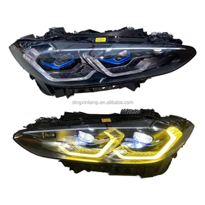 Adecuado para <span class=keywords><strong>BMW</strong></span> 4 Series M3 M4 G22 G26 G80 420 425 <span class=keywords><strong>430</strong></span>, sistema de iluminación automotriz, montaje de faros láser, luz amarilla para correr - Product Image 1