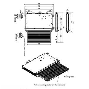 TopwellRV 2021 Scala Elettrica a Gradino Unico per Camper, per Cassone di Pickup, in Fibra di Carbonio, Accessorio per Camper - Product Image 4
