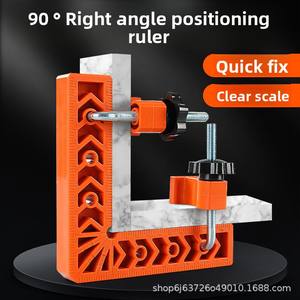 Localisateur d'angle droit 90 degrés, fixateur de dalle de pierre, règle en L, équerres d'angle en plastique, outil de traçage pour le travail du bois - Product Image 5
