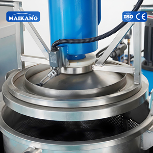 Presse à fruits hydraulique ; Extracteur à froid robuste avec plateaux en acier inoxydable pour la fabrication de jus de qualité supérieure - Product Image 4