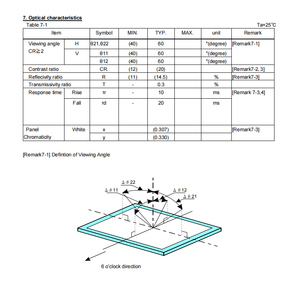 Original ls013b7dh05 1.26 inch 144*168 màn hình phản chiếu ánh sáng mặt trời có thể đọc được <span class=keywords><strong>LCD</strong></span> hiển thị Transflective <span class=keywords><strong>LCD</strong></span> hiển thị cho mặc - Product Image 4