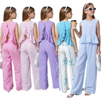 Vêtements pour filles de conception nouvelle, vêtements pour enfants, costume pour filles, costume avec gilet, costume formel, ensemble deux pièces à la mode
