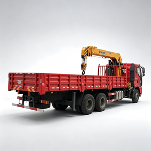 Grúa Autopropulsada Económica en Oferta, Camión Grúa FAW 6x4 de Fácil Mantenimiento, Plataforma de Carga Hidráulica para Trabajos Mineros en Sudamérica - Product Image 1