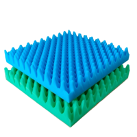 Conception moderne personnalisée OEM Caisses à oeufs Mousse amortissante des vibrations Panneaux acoustiques insonorisés en polyuréthane ignifuge écologique pour