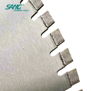 Disco de corte de diamante soldado con láser Arix de alta velocidad SANG de 800 mm, 1200 mm, 32 pulgadas para máquinas de corte de pared, para cortar hormigón reforzado - Product Image 3