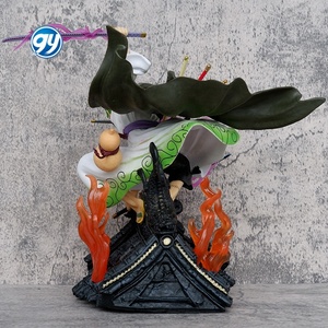 <span class=keywords><strong>Figurine</strong></span> décorative en PVC <span class=keywords><strong>Zoro</strong></span> Kimono style trois épées, thème One Piece <span class=keywords><strong>Wano</strong></span>, taille King Size, style dessin animé - Product Image 4