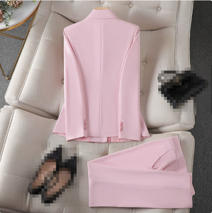 Conjunto <span class=keywords><strong>de</strong></span> Pantalones <span class=keywords><strong>y</strong></span> Blazer Elegante <span class=keywords><strong>para</strong></span> <span class=keywords><strong>Mujer</strong></span>, Estilo Formal <span class=keywords><strong>para</strong></span> Oficina, Traje <span class=keywords><strong>de</strong></span> Trabajo <span class=keywords><strong>para</strong></span> Todas las Temporadas 2026 - Product Image 4