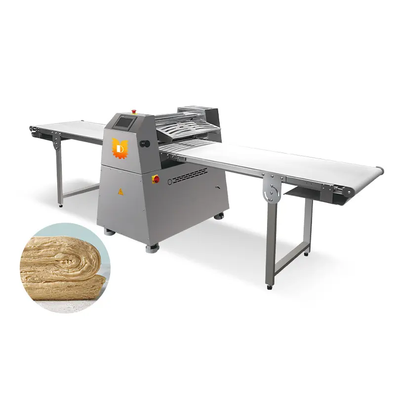 Largement utilisation Pâte Sheete Rouleau Croissant Pizza pâte pâtisserie Machine Pour Boulangerie