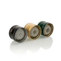 Precio de fábrica Plazo de entrega corto Listo para enviar Oro 31,5*24mm con tapa de aluminio interior de plástico en stock Tapas de tapas de botellas de aceite de oliva