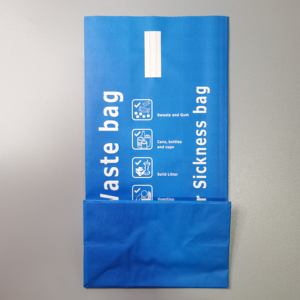 Braken Tas Op Zichzelf Staande Bus Braaksel Custom Logo Bedrukt <span class=keywords><strong>Barf</strong></span> Tas Voor Ziekenhuis - Product Image 6