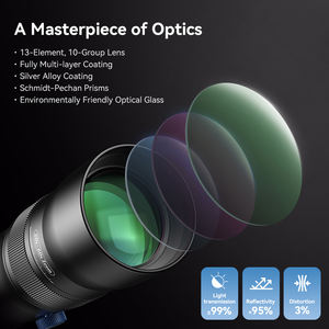 Objectif de caméra téléobjectif HD <span class=keywords><strong>Apexel</strong></span> 2025 Ultra 20-<span class=keywords><strong>60X</strong></span> avec trépied pour iPhone, téléphone Android et la plupart des smartphones - Product Image 4