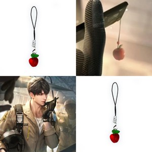 <span class=keywords><strong>Anime</strong></span> gioco amore e Deepspace portachiavi Caleb Apple portachiavi ciondoli accessori per Cosplay di Halloween regali - Product Image 4