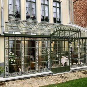 Invernadero <span class=keywords><strong>de</strong></span> pabellón victoriano para uso en exteriores Marco <span class=keywords><strong>de</strong></span> <span class=keywords><strong>hierro</strong></span> <span class=keywords><strong>forjado</strong></span> moderno para hoteles residenciales Parques Patios Casas <span class=keywords><strong>de</strong></span> campo - Product Image 2