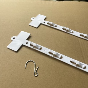 <b>Plastic</b> Injection Clip <b>Strip</b> for Hanging Goods Display Pp Material 12 Hooks Supermarket Retail <b>Strips</b> - Product Image 5