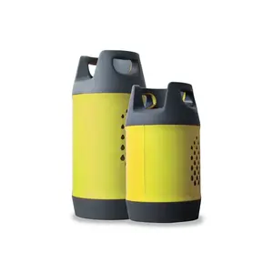 Composite LPG Gas Cylinder High Quality 30.5L Price Safer and Portable Propane Gas 12.5kg LPG Cylinder Low Composite Material LD