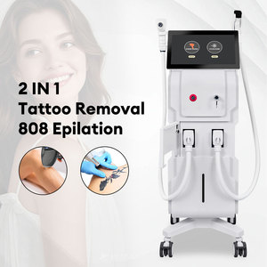 เครื่องกำจัดขนแบบ 2 in 1 โหมดคู่ 808/755/1064 พร้อมฟื้นฟูผิว กระชับผิว และเพิ่มความสดชื่น สำหรับคลินิกเสริมความงามมืออาชีพ - Product Image 2