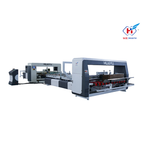 Tự động đóng gói Hộp giấy và dán carton gấp dán máy khâu với một chức năng điều chỉnh thứ tự chính - Product Image 1