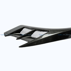 Pour Mitsubishi Evolution EVO 8 9 CT9A VTX Cyber Style 2001-2007, extensions d'ailes avant larges en fibre de carbone - Product Image 3