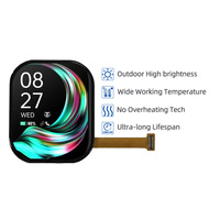 Layar AMOLED 2 Inci 800nits Kecerahan Tinggi IPS 368x448 MIPI Dapat Dibaca di Bawah Sinar Matahari dengan Sentuhan On-Cell untuk Perangkat Pintar yang Dapat Dipakai