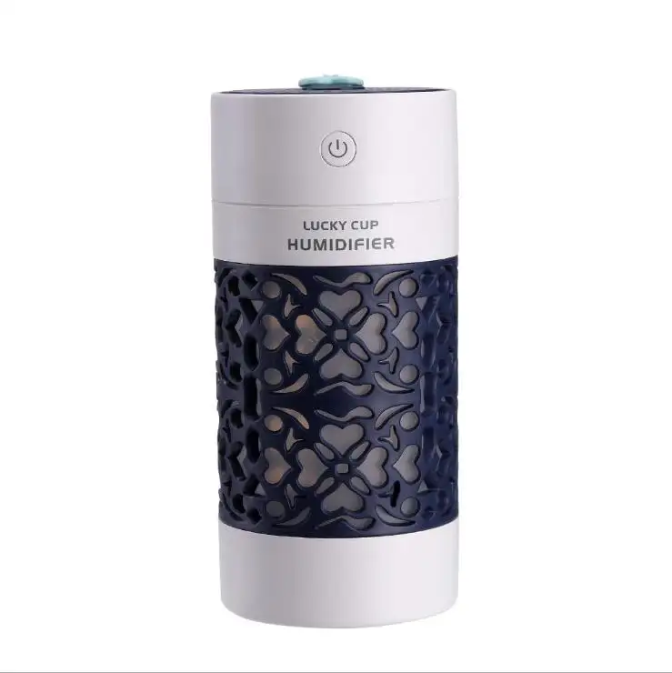 भाग्यशाली कप के आकार का पोर्टेबल मिनी यूएसबी कार Humidifier शांत धुंध Humidifier एयर शोधक अरोमा विसारक के लिए कमरे और कार