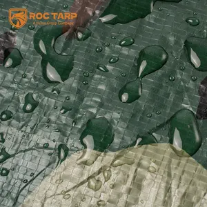 Camouflage color waterproof fabric for camping outdoors
