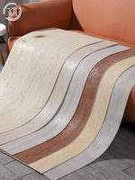 Carreaux muraux décoratifs en pierre souple, aspect travertin texturé, écologiques, sans formaldéhyde, sans danger pour les chambres d'enfants et les chambres à coucher