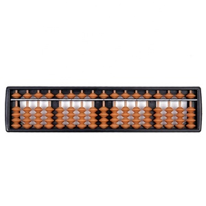 Boulier en plastique à 17 colonnes, calculatrice chinoise et japonaise, outil de comptage, jouet Montessori, boulier mathématique professionnel à 17 colonnes pour enfants - Product Image 5