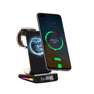 Custom Wireless Charger Stand Portable <b>Foldable</b> Magnetic 15w Fast Charging Phone Charger <b>Desk</b> Stand for Office - Product Image 2