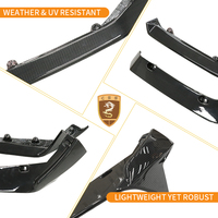 Spoiler avant pour BMW Série 5 M5 G90 2024-2025, kit carrosserie de pare-chocs avant en fibre de carbone sèche, pièces automobiles en gros