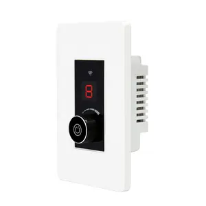 X806 US Standard Tuya Smart Rotary/Knob Wi-Fi Dimmer Switch Work with Google Home/Amazon Alexa
