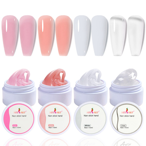 Neissry Nuovo Arrivo Gel Modellante Bianco Fai-da-te OEM Private Label Gel per Intaglio Non Appiccicoso Campione Gratuito Gel 3D Senza Residui per Intaglio Unghie - Product Image 1
