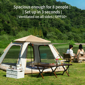 Fully Automatic <strong>and</strong> Lightweight Sunshade, Rainproof, <strong>and</strong> <strong>Mosquito</strong> Proof Outdoor Camping Tent with Four Sides - Product Image 3