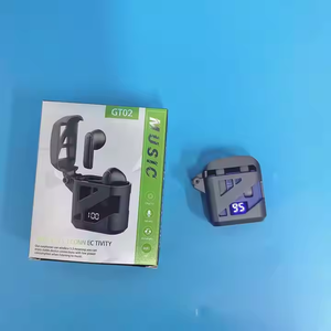 GT02 TWS Écouteurs intra-auriculaires antibruit Contrôle tactile BT5.3 ANC Écouteurs sans fil de jeu de style Mech Casque d'écoute - Product Image 6