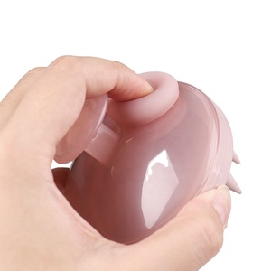 Stress Release Stimulate Meridians Silicone Cleaning Brush Hair Oil <b>Shampoo</b> <b>Dispenser</b> for Head Massager Scalp - Product Image 4