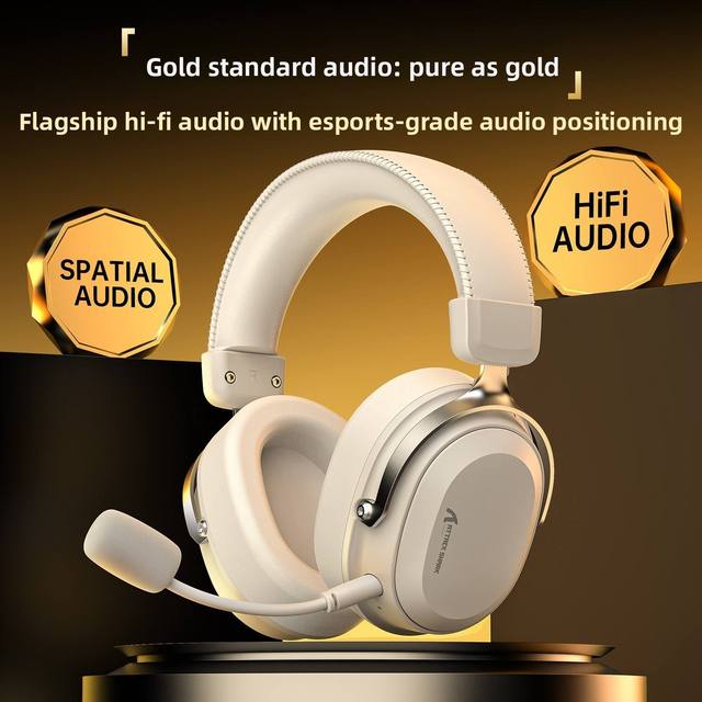 L30 PRO Wireless for 2.4G Over-Ear Gaming Headset RGB Dynamic Driver Hi-Fi Surround Sound Active Noise Cancellation (ANC)