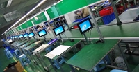Monitor de pantalla táctil OEM para Casillero/Cabina de fotos/quiosco de autoservicio/línea de producción PC de panel industrial a prueba de agua integrada